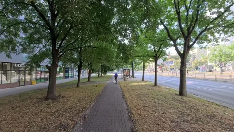 Commuting to work in Warsaw Stock Footage 296755149