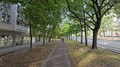 Commuting to work in Warsaw Stock Footage 296755411
