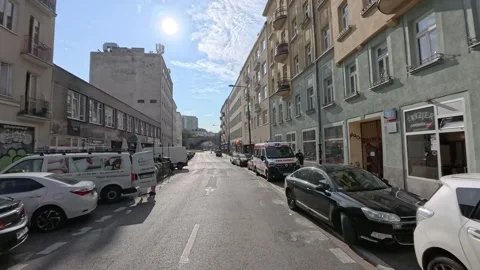 Commuting to work in Warsaw Stock Footage 296806027