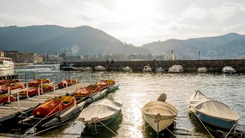 Como lago lake como Foto stock