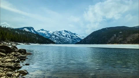 Como Lake Conner MT Stock Footage 51994097