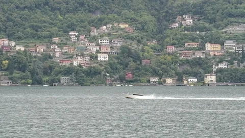 Como Lake Stock Footage 290315001