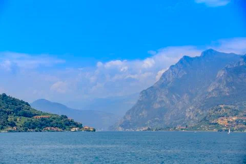 Como Lake Foto stock