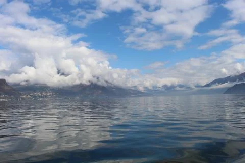 Como lake view 3 Stock Photos