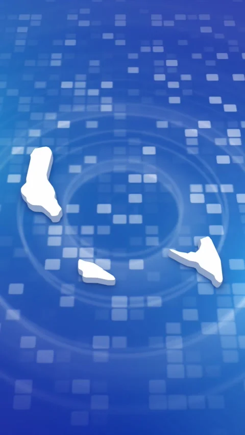 Comoros Map Intro Stock Footage 259979322