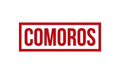 Comoros Rubber Stamp Seal Vector Stock Illustration