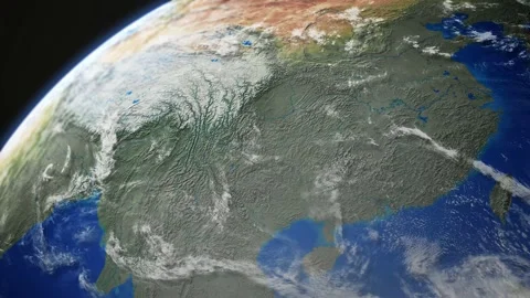 COMP-Earth-Plan-China 스톡 동영상 147003184