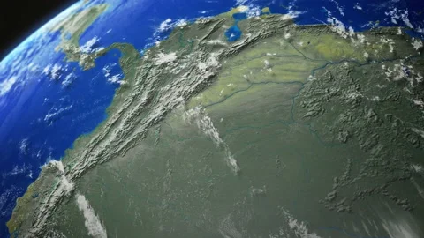 COMP-Earth-Plan-Colombia 스톡 동영상 147003520