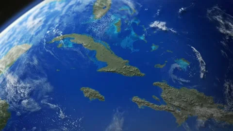 COMP-Earth-Plan-Cuba 스톡 동영상 147006183