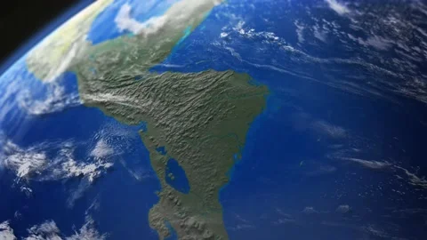 COMP-Earth-Plan-Honduras Stock Footage 147061183