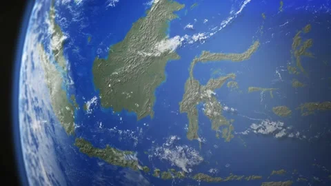 COMP-Earth-Plan-Indonesia 스톡 동영상 147061236