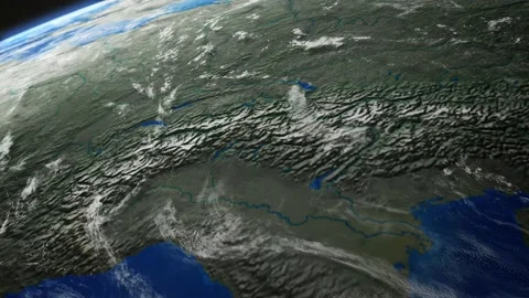 COMP-Earth-Plan-Switzerland 스톡 동영상 147067891