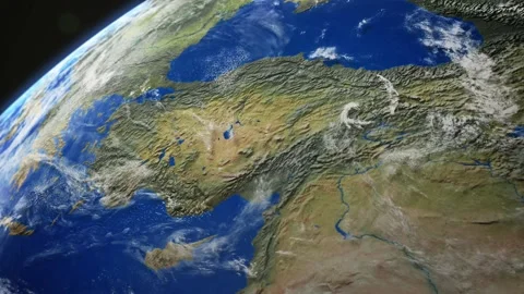 COMP-Earth-Plan-Turkey 스톡 동영상 147107562