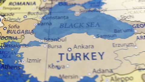 COMP-Globe-Atlas-Bulgaria map country world 動画素材 251216064