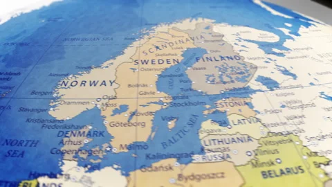 COMP-Globe-Atlas-Norway map country world 動画素材 250815792