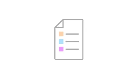 Comp lista 1-1 render Stock Footage 336802844
