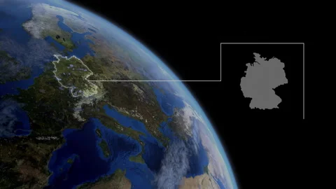 COMP-Outlined-Map-Germany Vidéo 276330927
