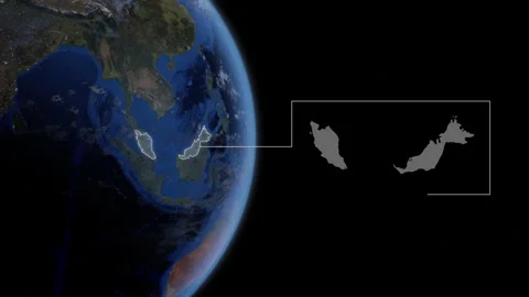 COMP-Outlined-Map-Malaysia Vidéo 276406486