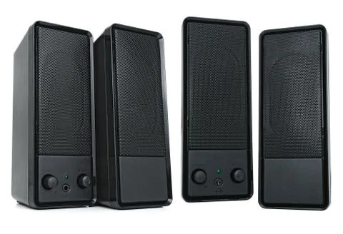 Compact audio systems Stock Photos