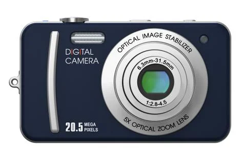 Compact digital camera Stock-Illustration