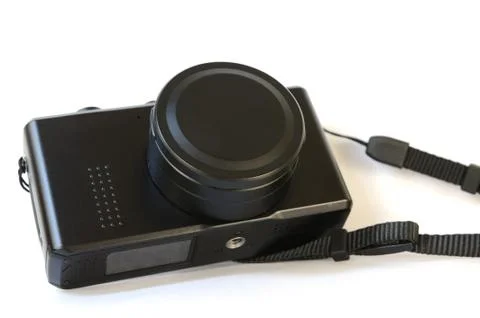 Compact digital camera Stock Photos
