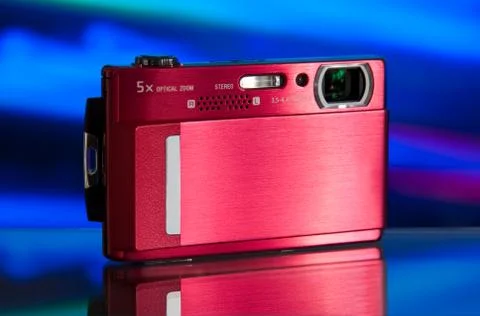 Compact digital camera Stock Photos