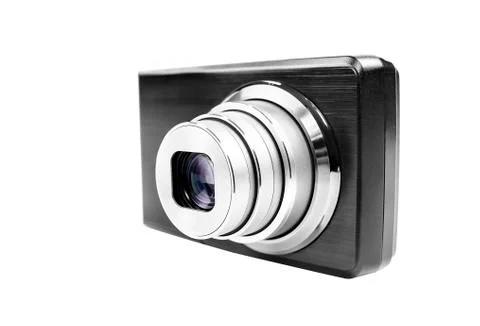 Compact digital camera Foto stock