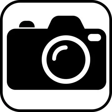 Compact digital photo camera sign icon Stock Illustration