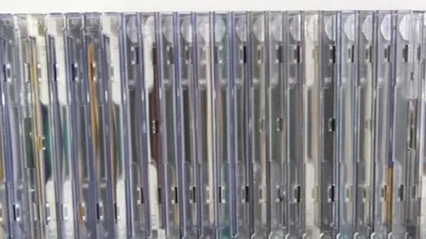 Compact disc group Stock Footage 115011733