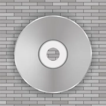 Compact Disc Icon Stockillustratie