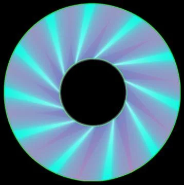 Compact disc. Stock Illustration