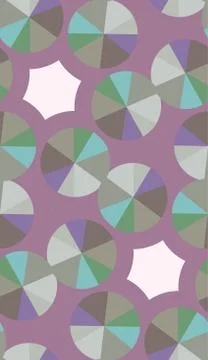 Compact Disc Pattern Stock Illustration