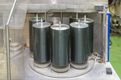 Compact Disc Production 写真素材