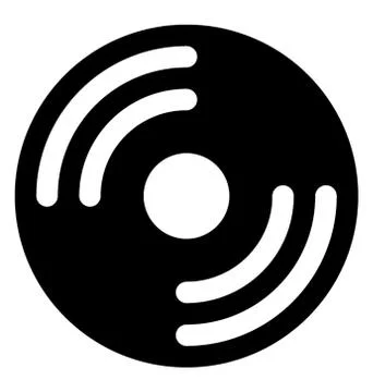 Compact Disc Vector Ilustración de archivo