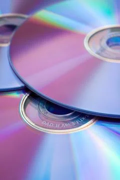 Compact discs 写真素材