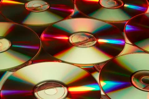 Compact Discs 스톡 사진
