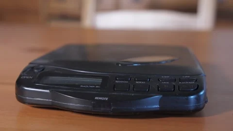 Compact disk cd player 4k Stock-Footage 289140528