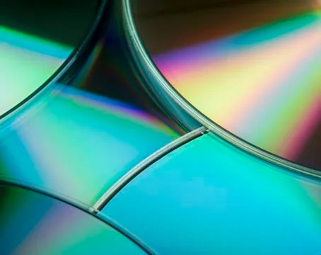 Compact disks background Stock Photos