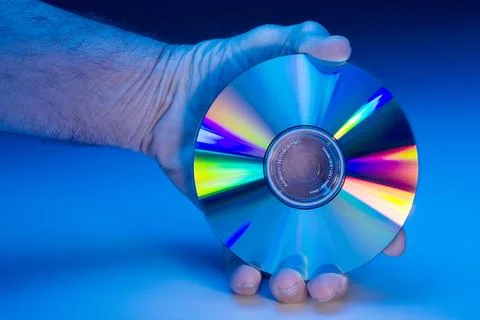 A Compact Disks. Stock Photos