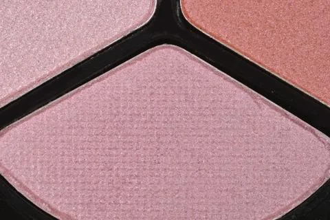 Compact eyeshadow trio Stock Photos