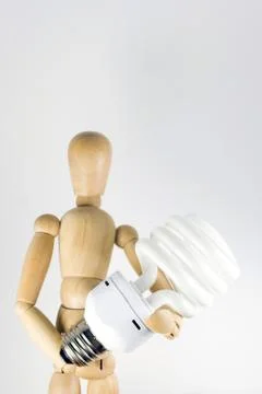 Compact Fluorescent Bulb Stock Photos