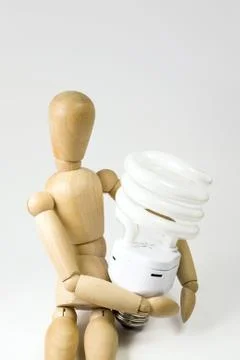 Compact Fluorescent Bulb Stock Photos