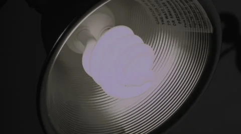 Compact fluorescent Video stock 50815899