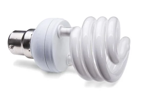 Compact fluorescent lamp Stock Photos