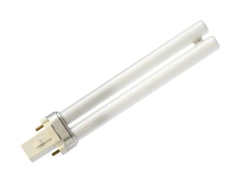 Compact fluorescent light bulb Stock Photos