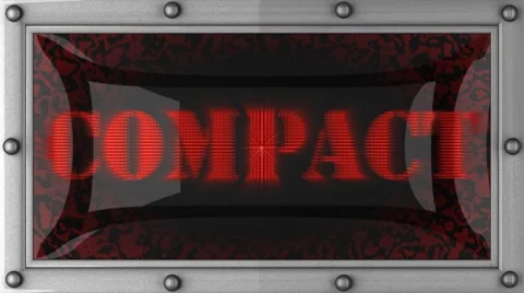 Compact on led Stock Footage 8685492