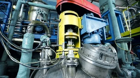 A compact nuclear reactor Stock Footage 73712492