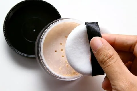 Compact powder Stock Photos