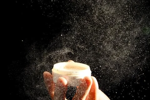 Compact powder Stock Photos