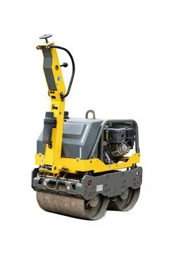 This compact roller is designed for effective surface compaction in road cons Photos